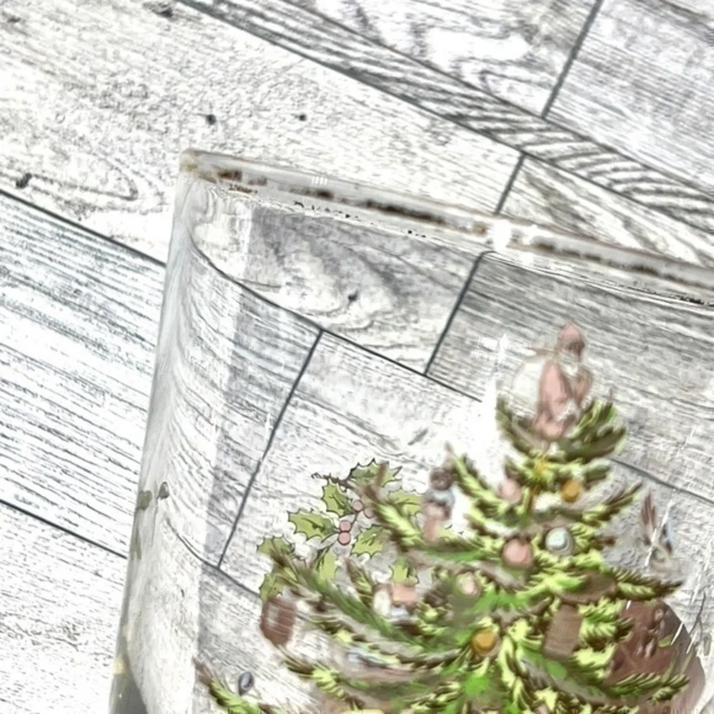 Spode Christmas Tree Double Old Fashioned Set of 4